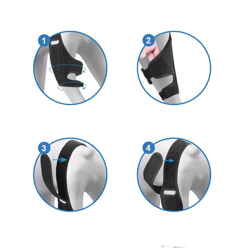 Single-piece canine joint protection gear