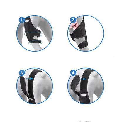 Single-piece canine joint protection gear